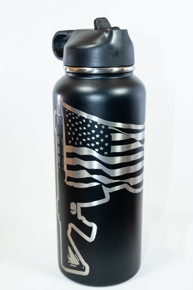 American Flag Water bottle